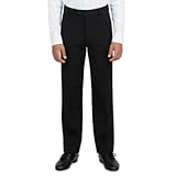 Ready4Dance® Tanzhose für Jungen | Ab 6 Jahren | Made in Italy, Weiches & Elastisches Funktionsmaterial | Ideal für Turniere & Training, 10 Jahre schwarz