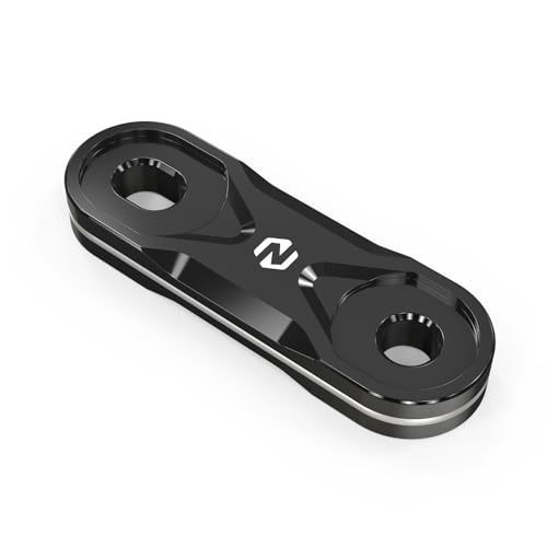 Kit de relocalisation de klaxon noir NICECNC pour Harley Touring M8