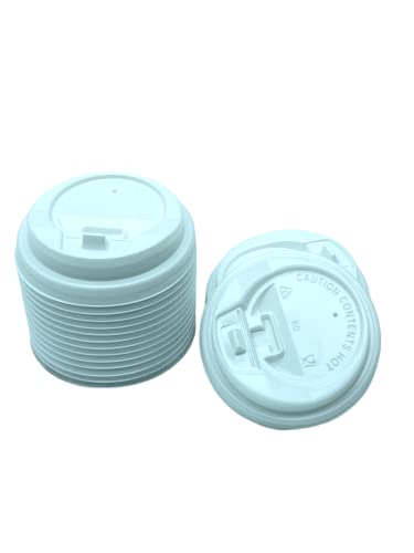 Clearfee Taza de café desechable premium de 200 ml, 0,2 l, 8 onzas, tapa de café para llevar (1000 tapas)