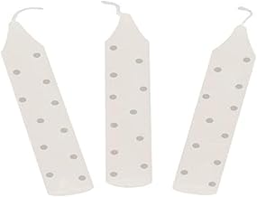 Geburtstagskerzen-Set, grau gepunktet (für Geburtstagskränze 106,Geburtstagskränze 108,55985,60721,60726,60706)