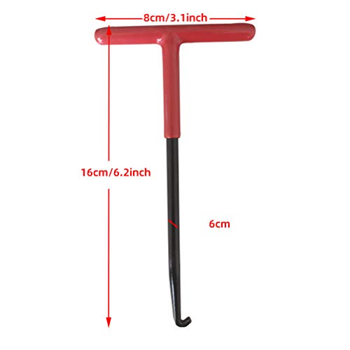 BESPORTBLE Exhaust Spring Hook Puller Tool Brake Spring Hook Vehicle Springs Removal Installation Adjustment for Motorcycle Dirt Bike MX ATV Exhaust Pipe