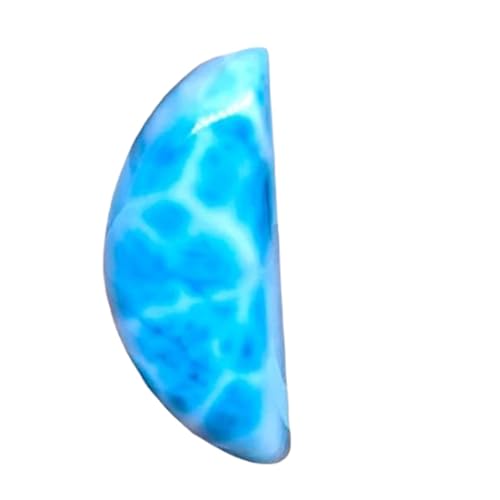 Larimar naturel en cabochon pour remplacer une pierre de pendentif