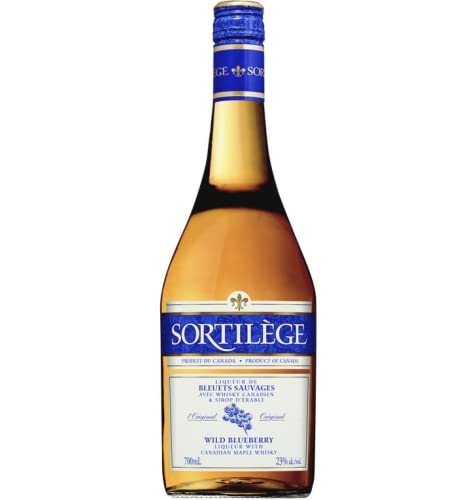 Liqueur de Whisky canadien Sortilège aux bleuets sauvages Cover
