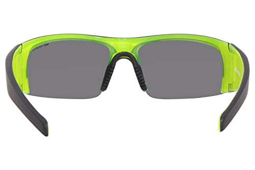 Nike Diverge Mens Sunglasses Matte Black / Volt EV0325 0074