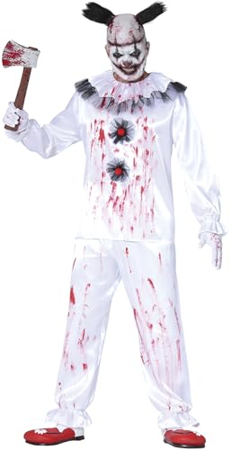 FIESTAS GUIRCA Disfraz payaso payaso asesino disfrazado horror halloween hombre