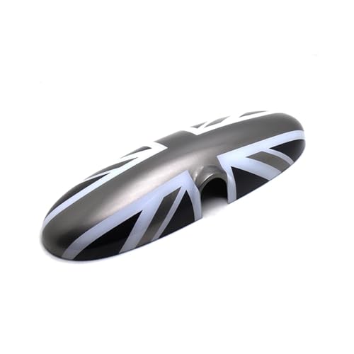 O~[ For Mini For Cooper R50 R52 R53 JCW ABS Sticker Wing Door Rearview Mirror Cover Car Door Wing Mirror Cover(2,2004-2013)