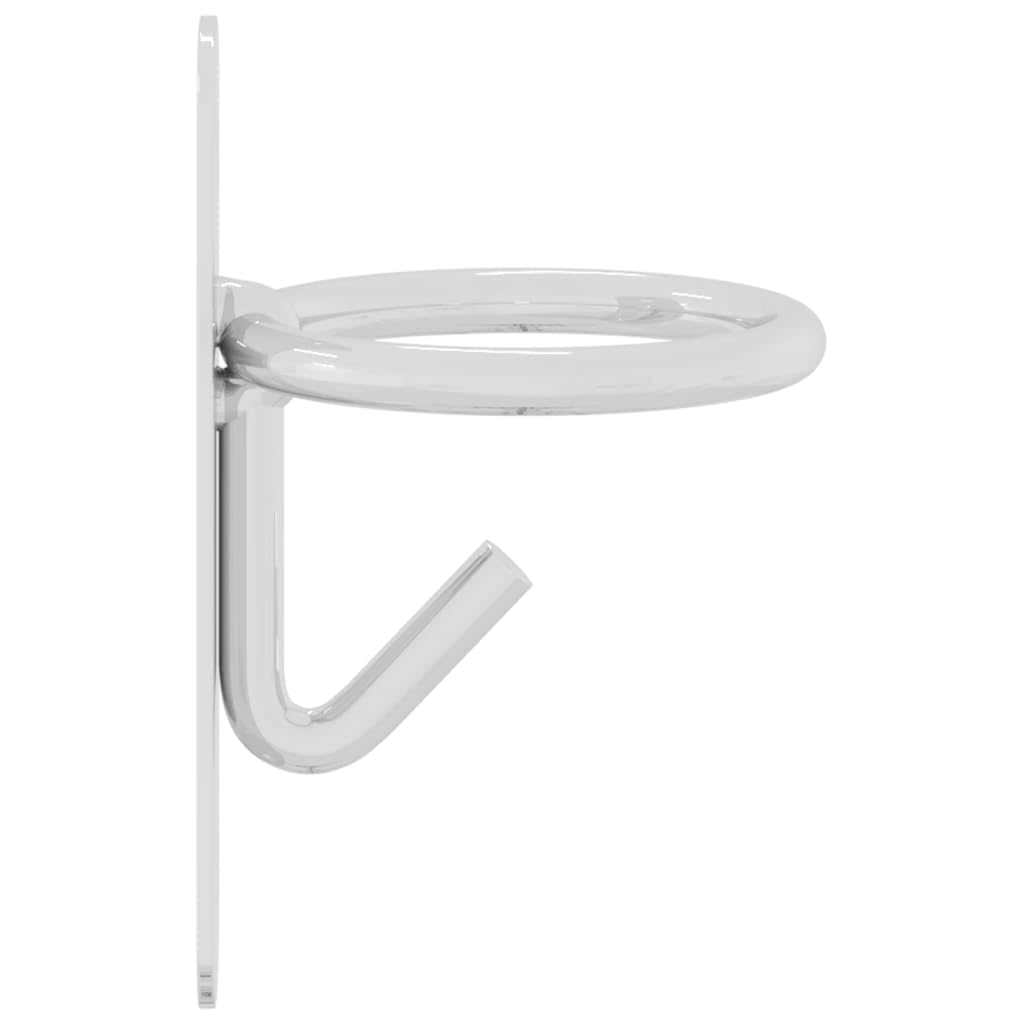 Eimerhaken 3er Set Wandmontage Silbern Verzinkter Stahl langlebig robust vielseitig für Pferdefutter Wasser Futterzusatz, Stall, Reitsport, Tierpflege, Befestigung, Tierhaltung