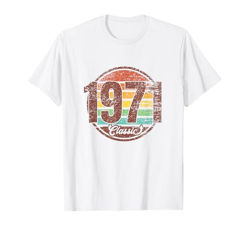 51th Birthday Vintage 1971 Classic Shirt Retro Bday 1971 T-Shirt