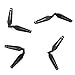 Contixo 4-pcs Main Blades Propellers Extra Spare Replacement Parts F22 RC Quadcopter Drones Black