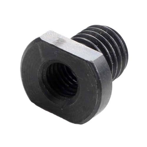 For Angle Grinder M10 To M14 Thread Nut Arbor Grinding Wheel Connector Polishing Screw Connecting Rod Converter Tool Spindle External Thread Screw For 100 Type Angle Grinder Iron Conversion Easy
