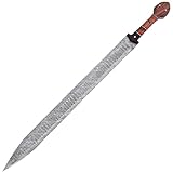 MedievalDepot Grecian Empire Damascus Steel Xiphos Sword - Overall 27
