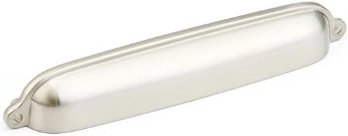 Schaub Country Collection 6 in. (152mm) Cup Pull, Satin Nickel - 744-15