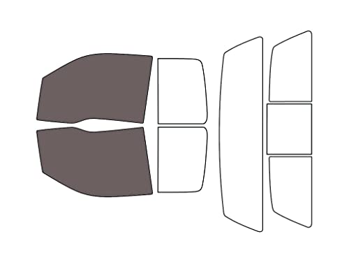 Rvinyl Window Tint Kit Compatible with Ford F-150 2009-2014 (2 Door Supercab) - Front Precut Kit - 35%