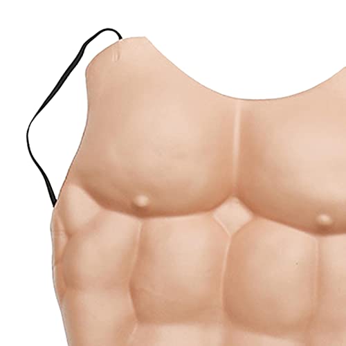 Image of CALANDIS Funny Fake Muscle Chic Gift Lifelike for Halloween Outdoor Costume Parties