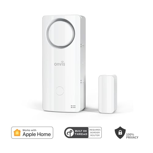 Onvis CS2 4-In-1 Wireless Door Window Contact Sensor For Alarm System And Smart Home Automation,Thermometer, Hygrometer, Only Works With Apple Homekit (Thread) -Need To Upgrade The Firmware To 1.6.6 thumb #1