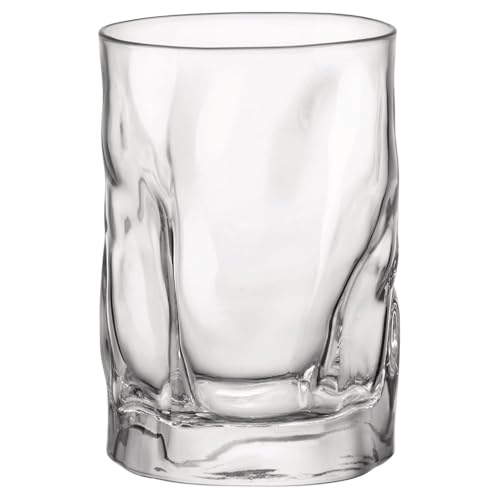 Bormioli-Rocco-1025-Oz-Sorgente-Rocks-Whiskey-Glass-Set-of-4-Boulder-Style-Barware-for-Bourbon-Scotch-Water-Juice-Dishwasher-Safe-Lead-Free-Cocktail-Glasses-Made-in-Italy Bormioli Rocco 1025 Oz Sorgente Rocks Whiskey Glass Set of 4 Boulder Style Barware for Bourbon Scotch Water Juice Dishwasher Safe Lead Free Cocktail Glasses Made in Italy