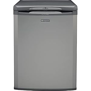 Hotpoint RLA36G 1 Freestanding Under Counter Fridge, 149 Litre, 59.8 cm wide, Reversible Door, Graphite