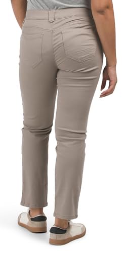 Democracy Women's Petite Ab Solution Straight Leg Jean, Moonrock, 10P2