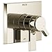 Delta Faucet T17099-PN-PR Pivotal Tub/Shower, Lumicoat Polished Nickel