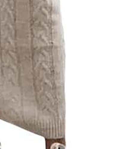 Image of Sexyshine Women's Cable Knit Long Skirt 2 Piece Outfit Chunky Oversized Pullover Sweater Top and Long Pencil Skirt Sets
