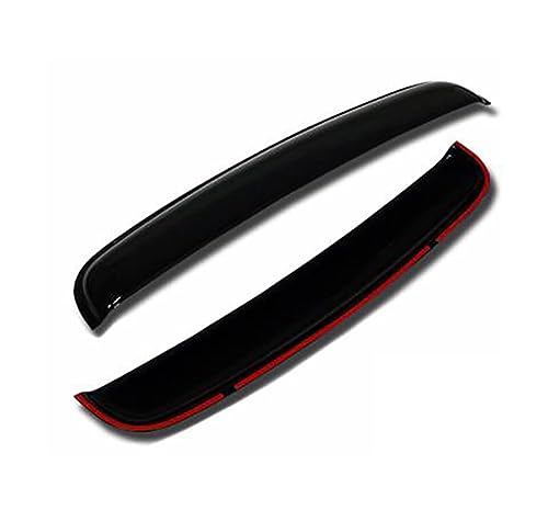 Image of Black Horse Sunroof Deflector Dark Smoke Compatible with - Universal -SRD03
