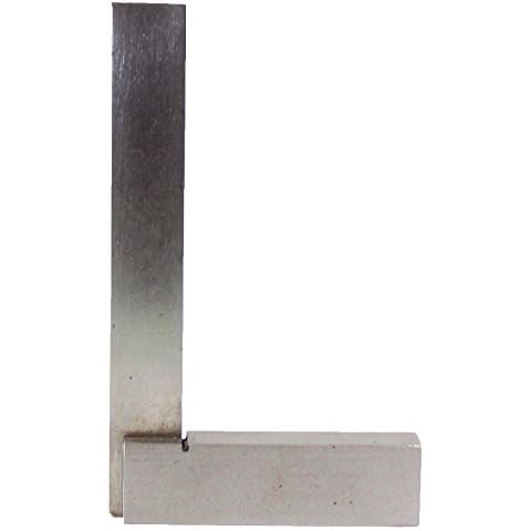QUIX 4" Machinist Square | Carbon Steel Construction | Precise 90° Angle Measurement | Ideal for Professional Machinists & Carpenters | Versatile Tool for Modeling & Machine Setup Cover