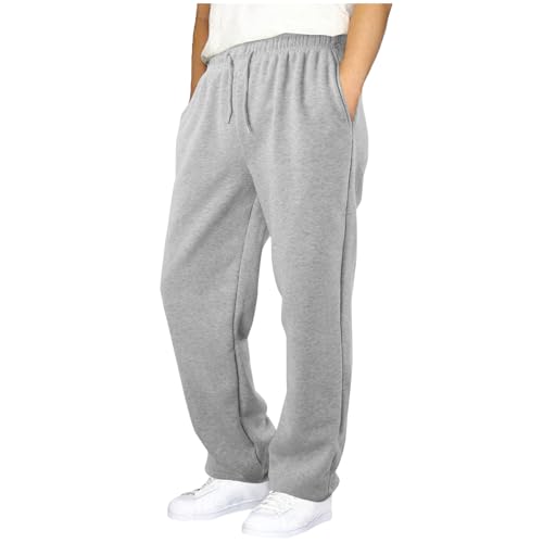 Boys Sweatpants Athletic Workout Kids Clothes Joggers Pocket Drawstring Baggy Sweatpants Straight Leg Open Bottom2