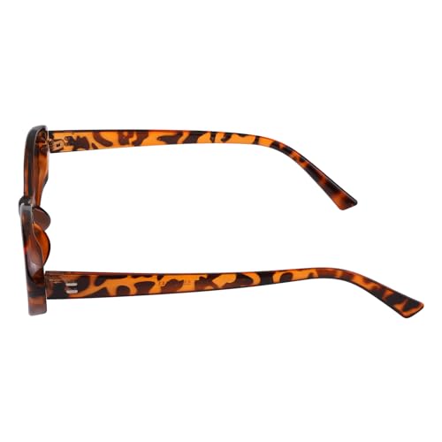 Retro Oval Sunglasses for Women Chic Cat Eye 90s Sunnies Narrow Shades Trendy UV protection Sun Glasses3