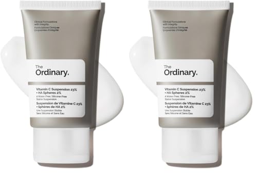 Image of The Ordinary Vitamin C Suspension 23% + HA Spheres 2%, Brightening Serum with Pure L-Ascorbic Acid, 30ml