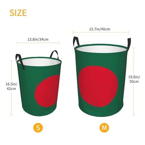 Panier à linge portable et léger avec poignée solide pour trier le linge de chambre