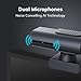 Project Telecom Hawk AI 4K Auto Tracking PTZ Webcam, Gesture Control, Dual Noise Cancelling Microphones, Wired USB-A & USB-C, Black, Compatible with Microsoft Teams, Zoom, Cisco Webex