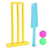 Incoraggia l'attività fisica: ispira l'amore per lo sport con il nostro kit da cricket!.Giocare a cricket aiuta a migliorare le capacità motorie, la forma fisica e l'interazione sociale, rendendolo ideale per incoraggiare il gioco attivo e uno stile di vita sano per il tuo bambino.