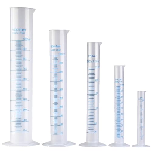 Cilindro de medición de plástico ideal para experimentos y mezclas químicas 2