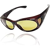 [冒険王] サングラス レディース オーバーグラス 偏光サングラス 【鯖江企画/エレガントモデル/UVカット】 CF-SC20B-Y75