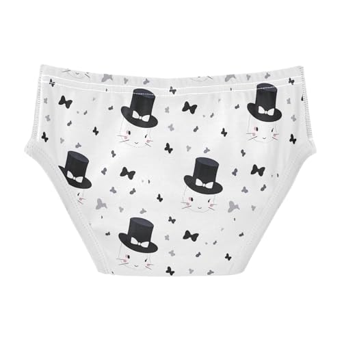 visesunny Boys Potty Training Underwear Rabbit Hat Bow Tie Breathe Cotton Briefs Size 2T-8Y for Toddler2