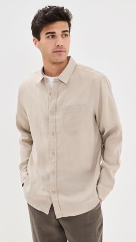 Image of Vince Men's Linen Shirt