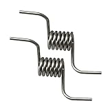 Bstinay MHY62044106 ディバイダードアスプリング 冷蔵庫アクセサリー 5x0.9cm メタル製 シルバー