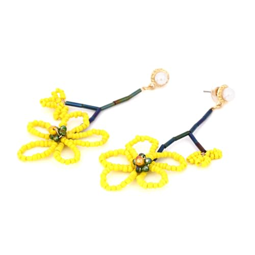Boucles d'oreilles perlées bohèmes légères pour éviter les douleurs - 5