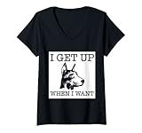 Photo Gallery donna doberman pinscher divertente regalo amante dei cani maglietta con collo a v Photo Gallery donna doberman pinscher divertente regalo amante dei cani maglietta con collo a v