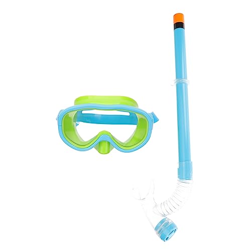 Yardwe Kid's Set Diving Package Face Mask Goggles Flippers Perfect for Children's Pool Beach Fun