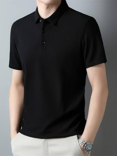 Image of TOPLOT Men's Regular Fit Polo T-Shirt