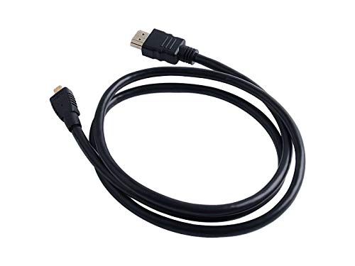 Seed Studio - Cable micro HDMI a HDMI macho estándar, 1 m (4 K para Pi 4) Cover