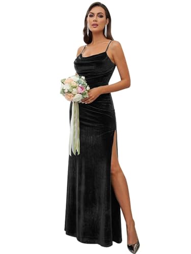 blue dress for baby girl Black Velvet Off The Shoulder Dress