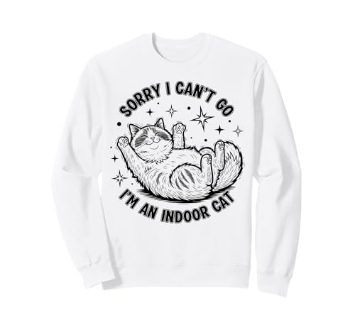 Perdón no Puedo Soy un Gato de Interior Ragdoll mamá Sudadera