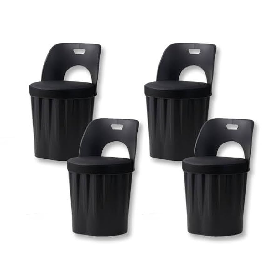 ダイニングチェア 収納付き椅子 背もたれ付き ４台セット 飲食店使用可 Amazon｜☆韓サイ ダイニングチェアー 飲食店/食堂椅子（収納