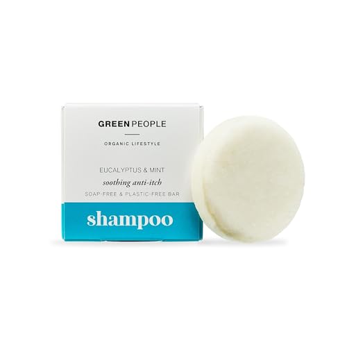 Green People Eucalyptus & Mint Shampoo Bar 50g | Natural &...