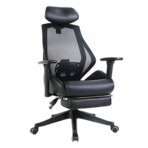 Ergonomic Reclining Office Boss Chair with Footrest Multi-Function Lifted Rotated Computer Chair Protect Waist Gaming Chair