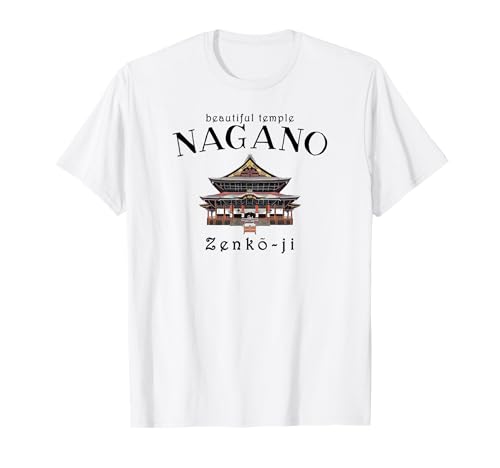 長野, 善光寺, デッサン, 日本 Tシャツ