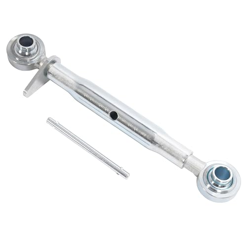 ALMULOO Universal Hitch Top Link Compatible with Category 1 Tractors 3 Point Hitch Part Heavy Duty Galvanized Steel+White Zinc Durable Accessories