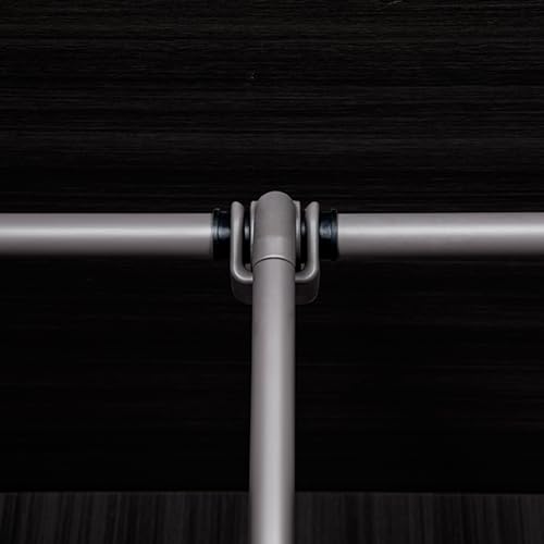 Barre de penderie rétractable en aluminium réglable 64-125cm